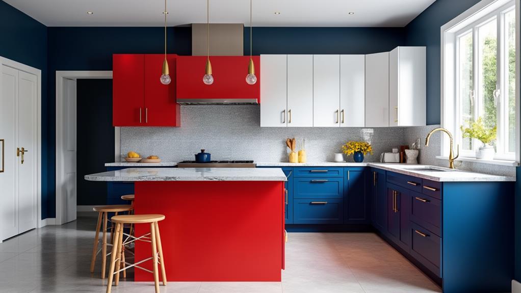 Dare to Be Different: The Magic of Bold Colors in Kitchen Cabinetry